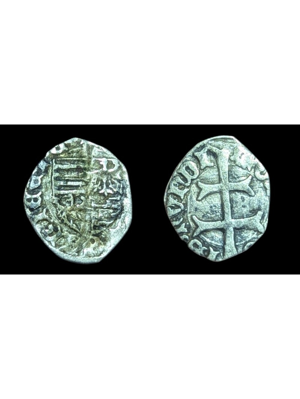 Hungary. Sigismund of Luxembourg 1387-1437 Holy Roman Emperor Silver Denar